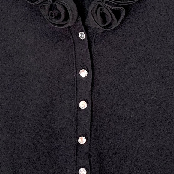 INC size M black sweater top - Picture 7 of 12